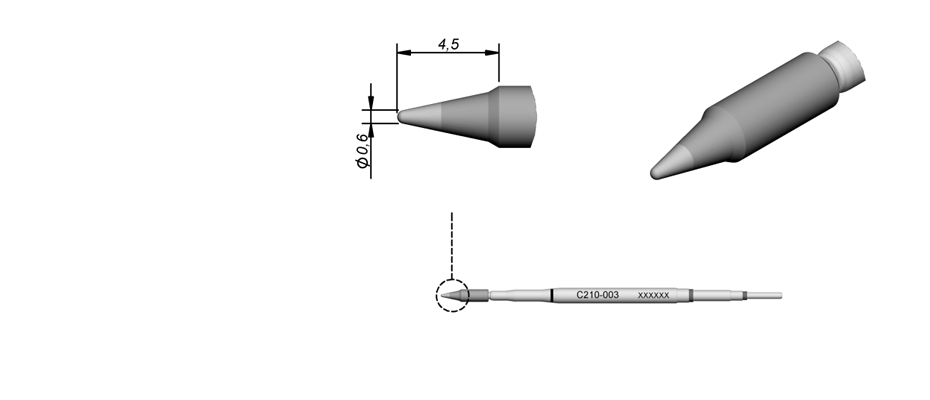 C210003 - Cartridge for T210 handpiece